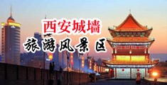 同性肉丝伪娘激情啪啪中国陕西-西安城墙旅游风景区